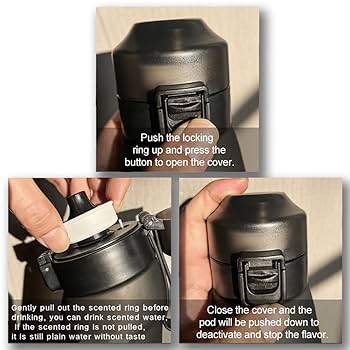 Amazon｜フルーツフレグランスウォーターボトル、14フレーバー